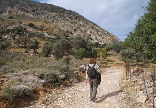Hiking and walking on Crete
