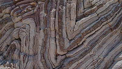 Rock folding, Agios Paulos, South Crete