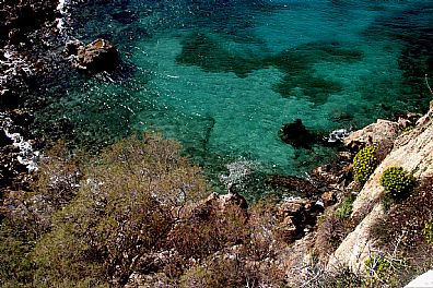 Rocky Cove in South West Crete