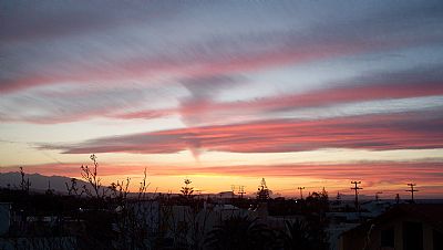 Sunset over Platanes, Rethymnon, Crete